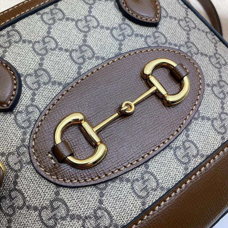 G*u*i horsebit 1955 mini top handle bag