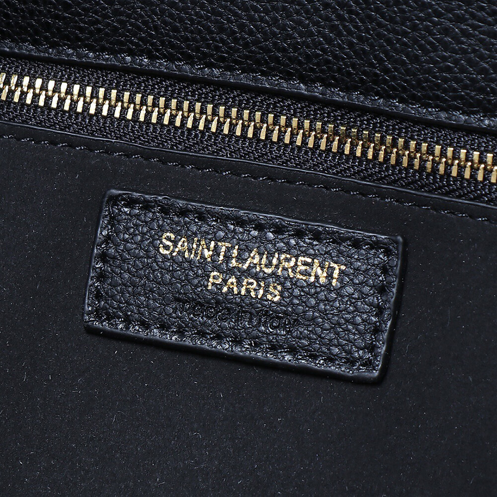 LE 5 A 7 BEA IN GRAINED LEATHER