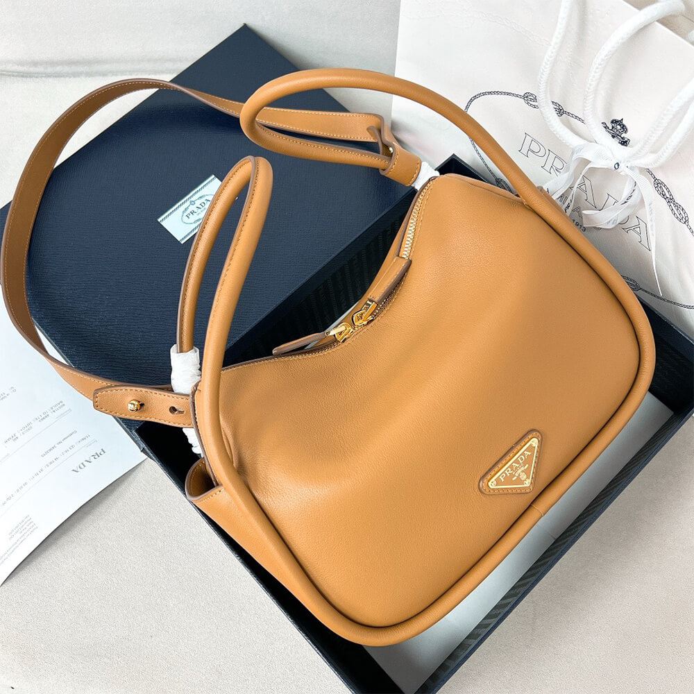 Prada Darling leather handbag(HIGH-END GRADE)