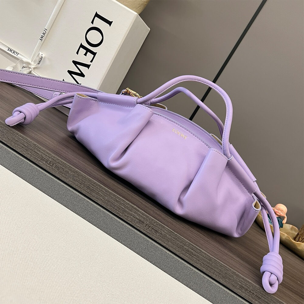 Loewe Small Paseo bag in shiny nappa calfskin(high-end grade)