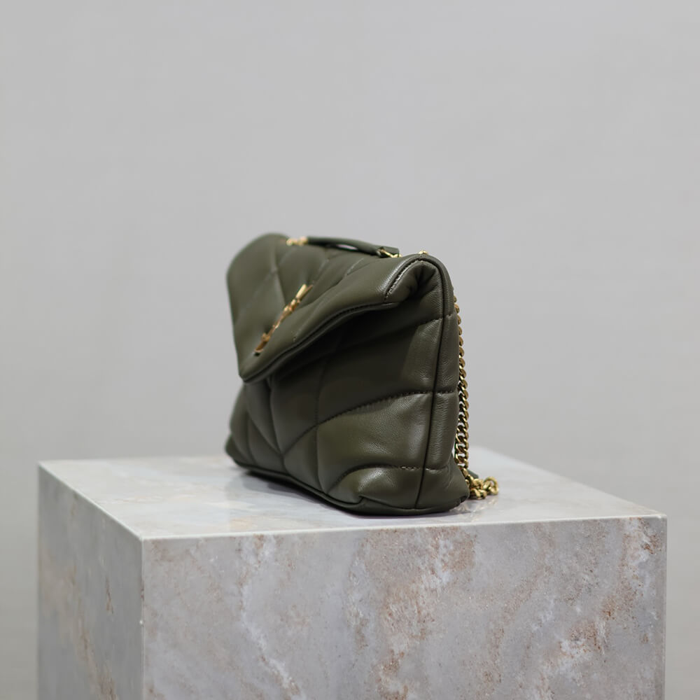 YSL Toy Puffer in lambskin