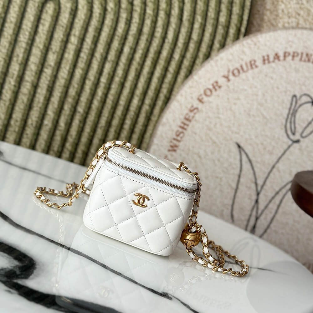CHANEL Small Vanity Case(HIGH-END GRADE)
