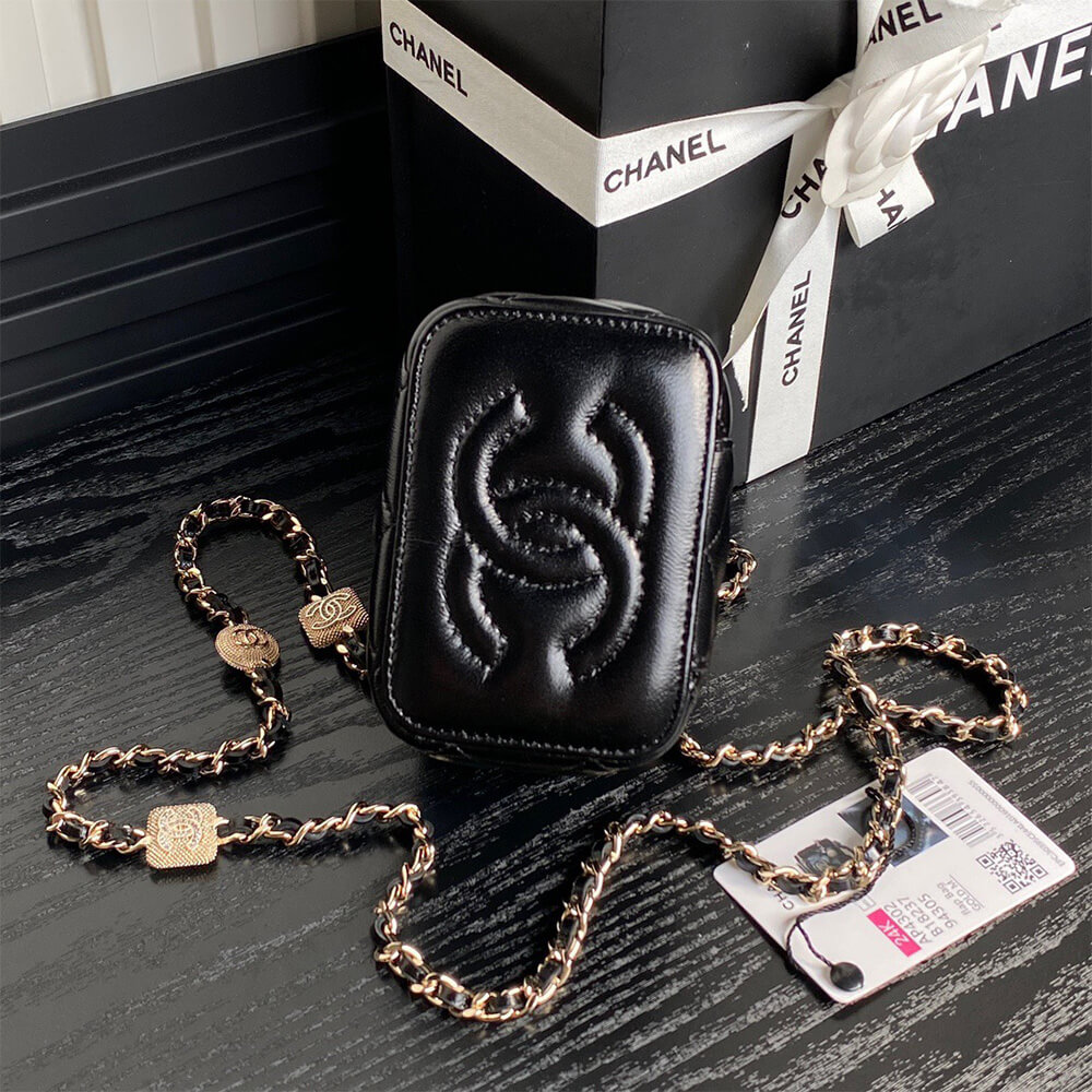 CHANEL Small Vanity with Chain(HIGH-END GRADE)
