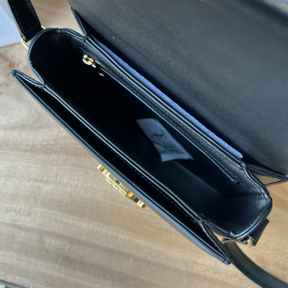 CELINE BESACE CLEA in shiny calfskin(HIGH-END GRADE)