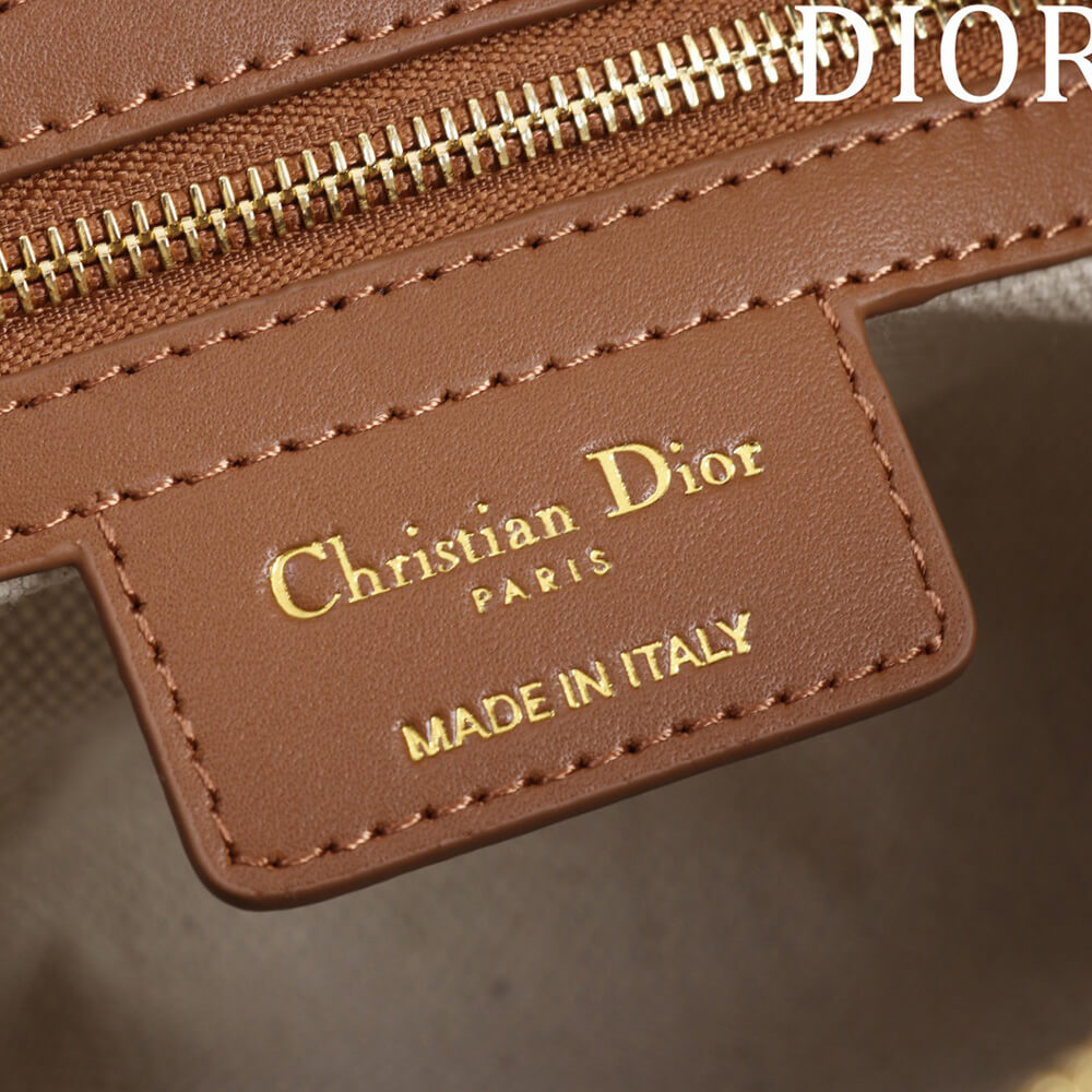 Dior Medium D-Journey Bag in Vintage Smooth Calfskin(HIGH-END GRADE)