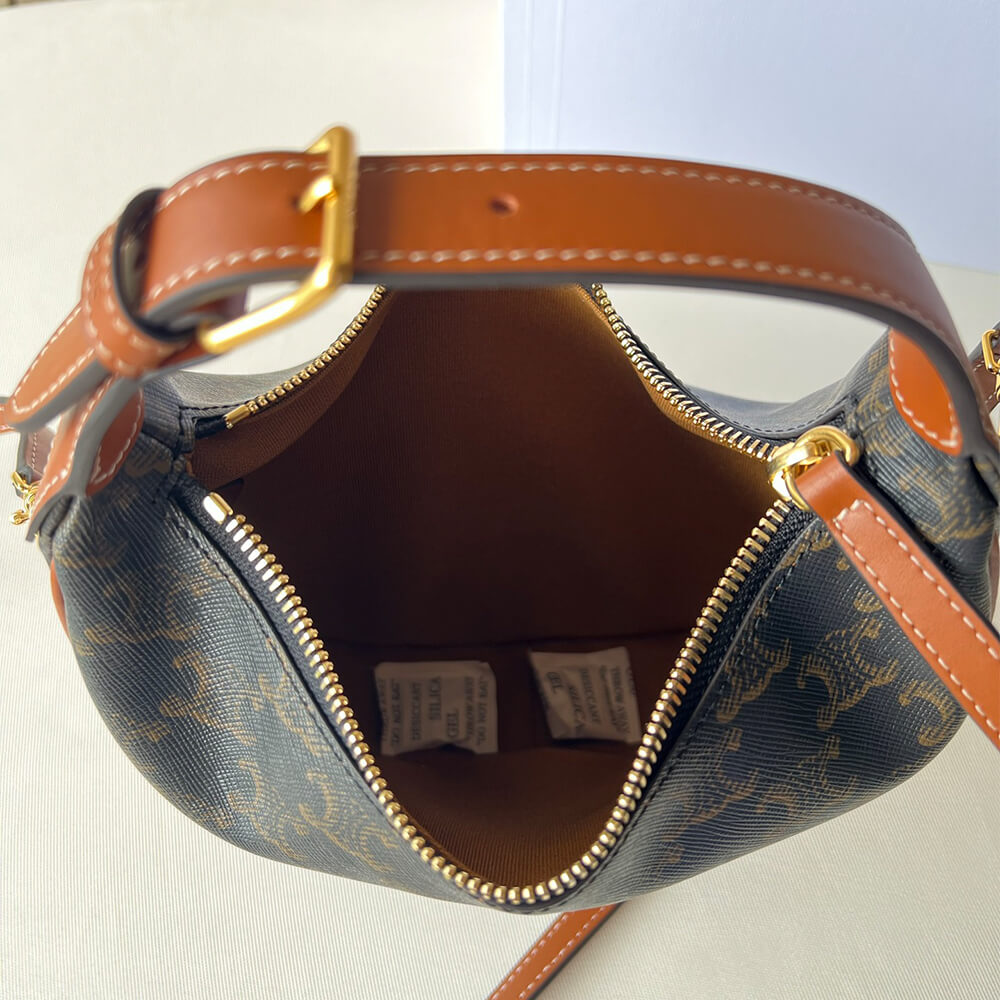 Teen Celine Lulu IN TRIOMPHE CANVAS AND CALFSKIN