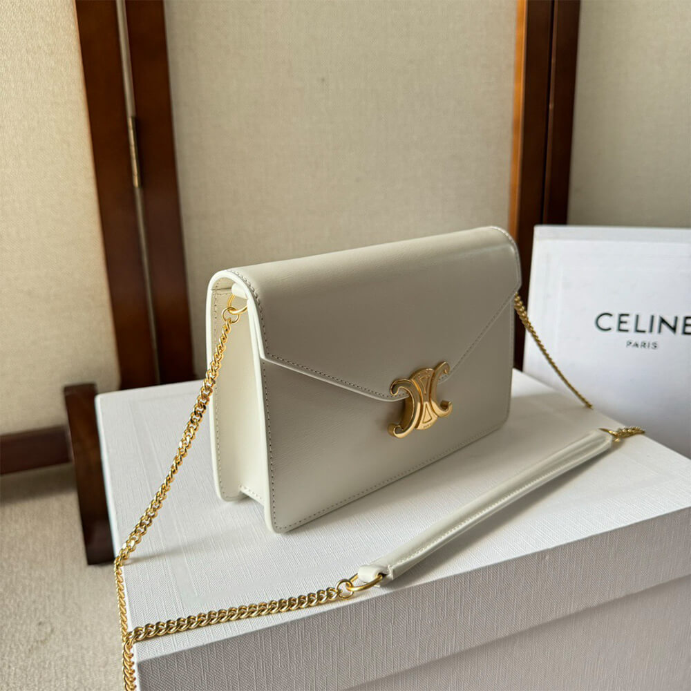 WALLET ON CHAIN MARGO in Shiny calfskin(HIGH-END GRADE)