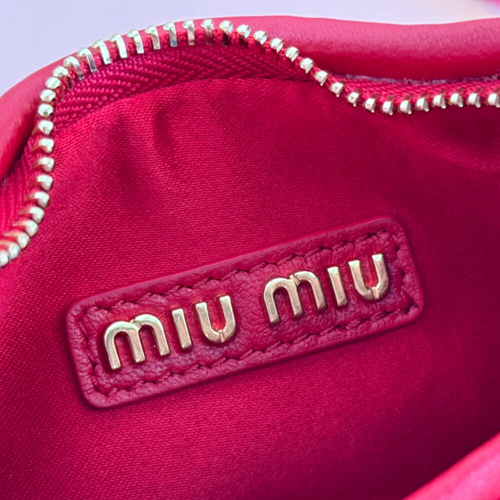 Mini Wander matelasse nappa leather hobo bag(high-end grade)